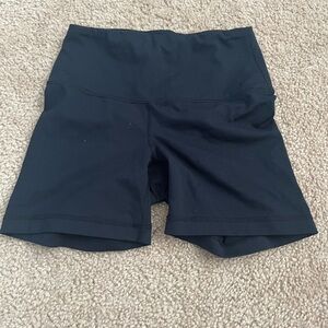 black biker shorts